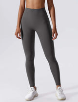 Sculpting V-Back Ruched Leggings