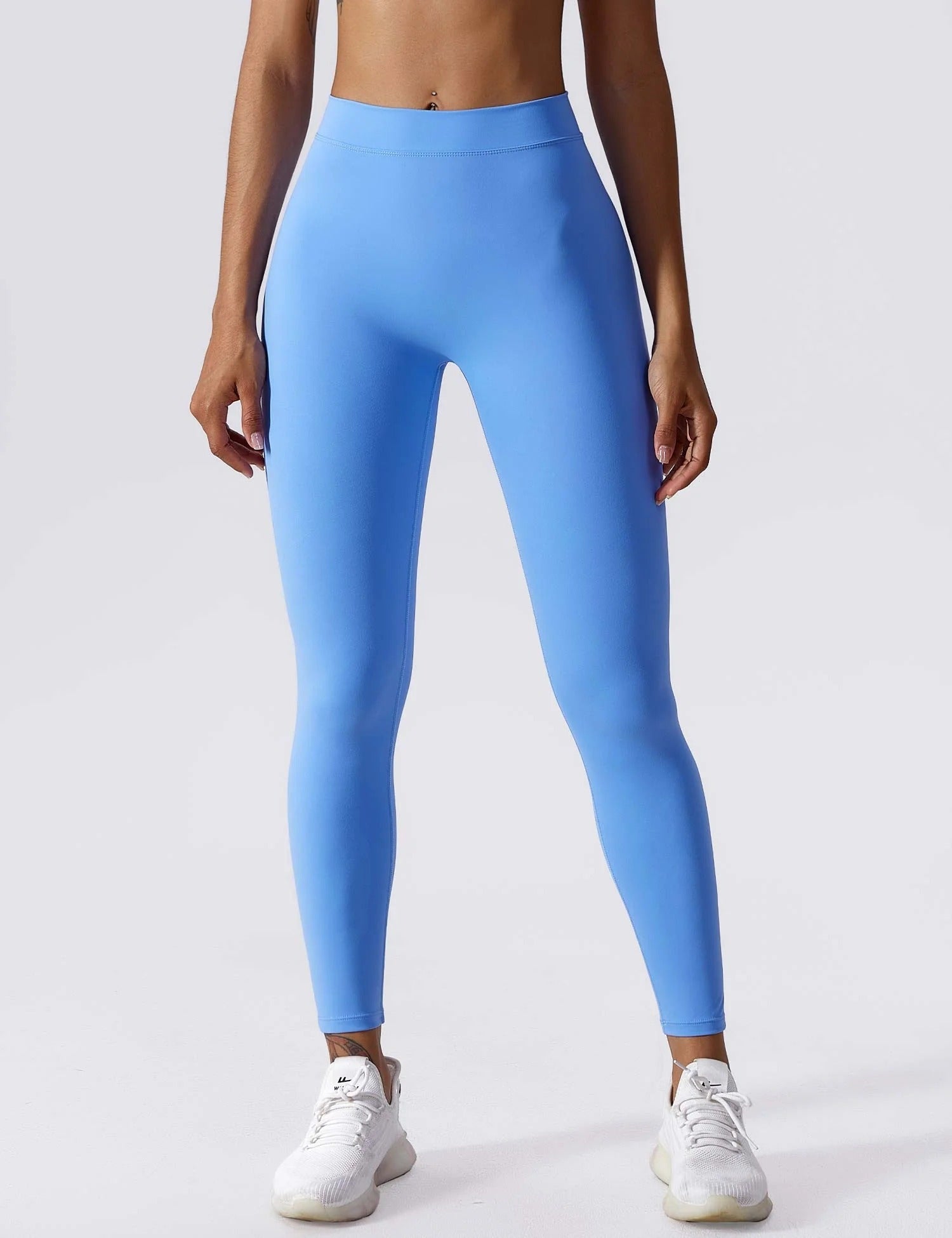Sculpting V-Back Ruched Leggings