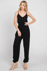 ChicCurve™ — Gathered Waist Romper With Pockets