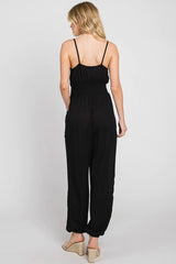 ChicCurve™ — Gathered Waist Romper With Pockets