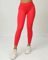 Sculpting V-Back Ruched Leggings
