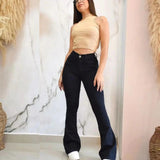 High Waist Booty Lifting Flared Jeans